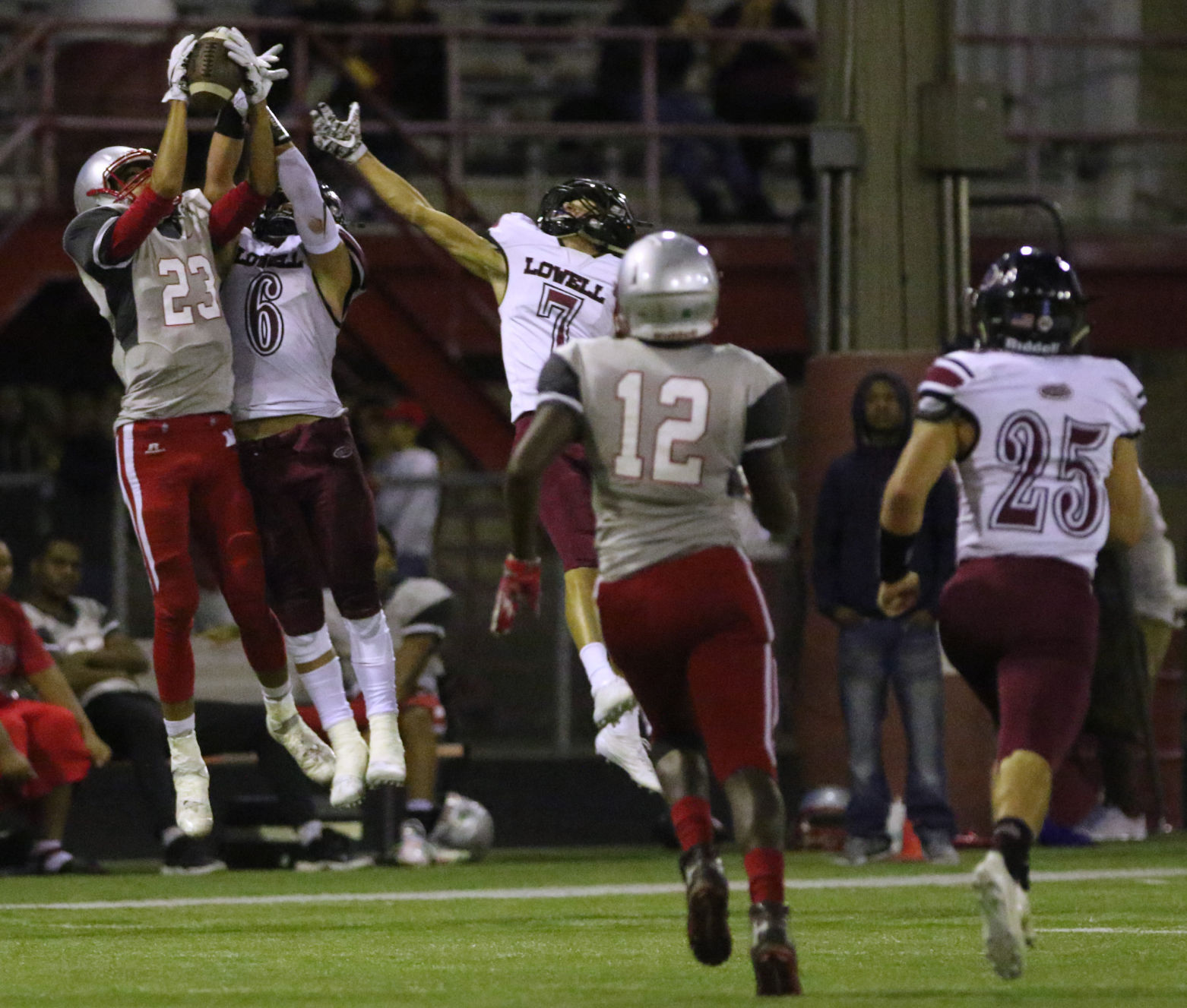 Lowell at Morton football